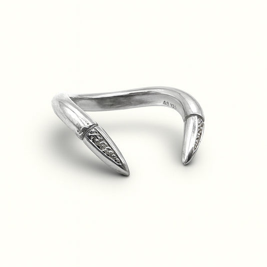 Anel Garras - Prata 925 + Diamante CVD