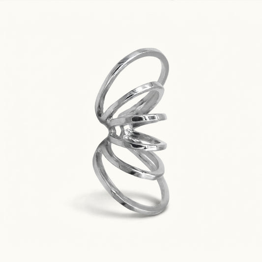 Earcuff 6C - Banho de Platina