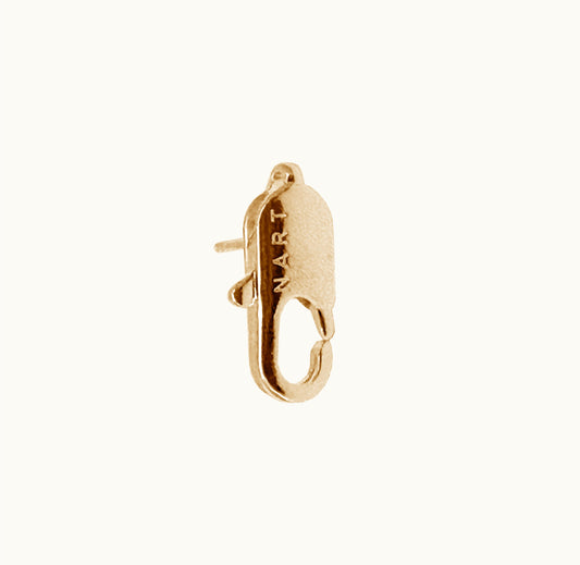 Brinco Clasp - Banho de Ouro 18k (unitário)