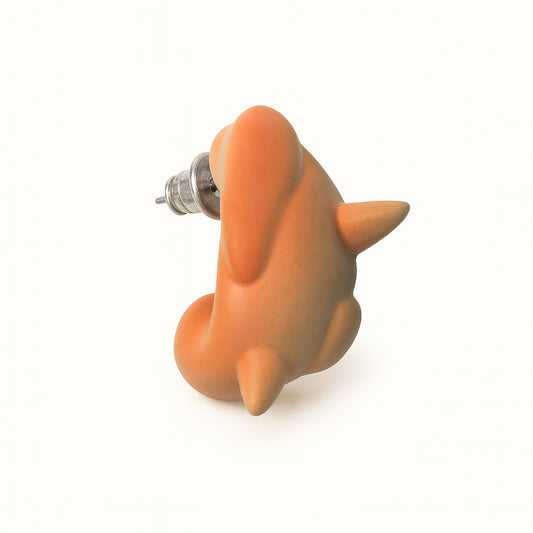 Brinco Monstro - Pintura Laranja Perolada