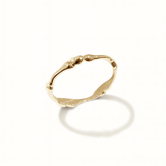 Anel Memento Mini - Banho de Ouro 18k