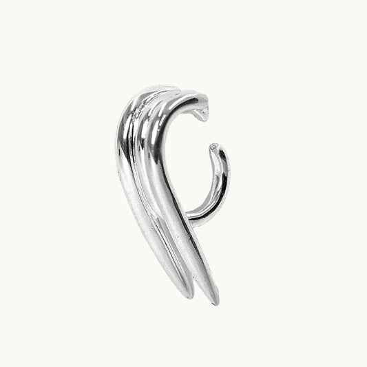 Earcuff Garras 3 - Banho de Platina