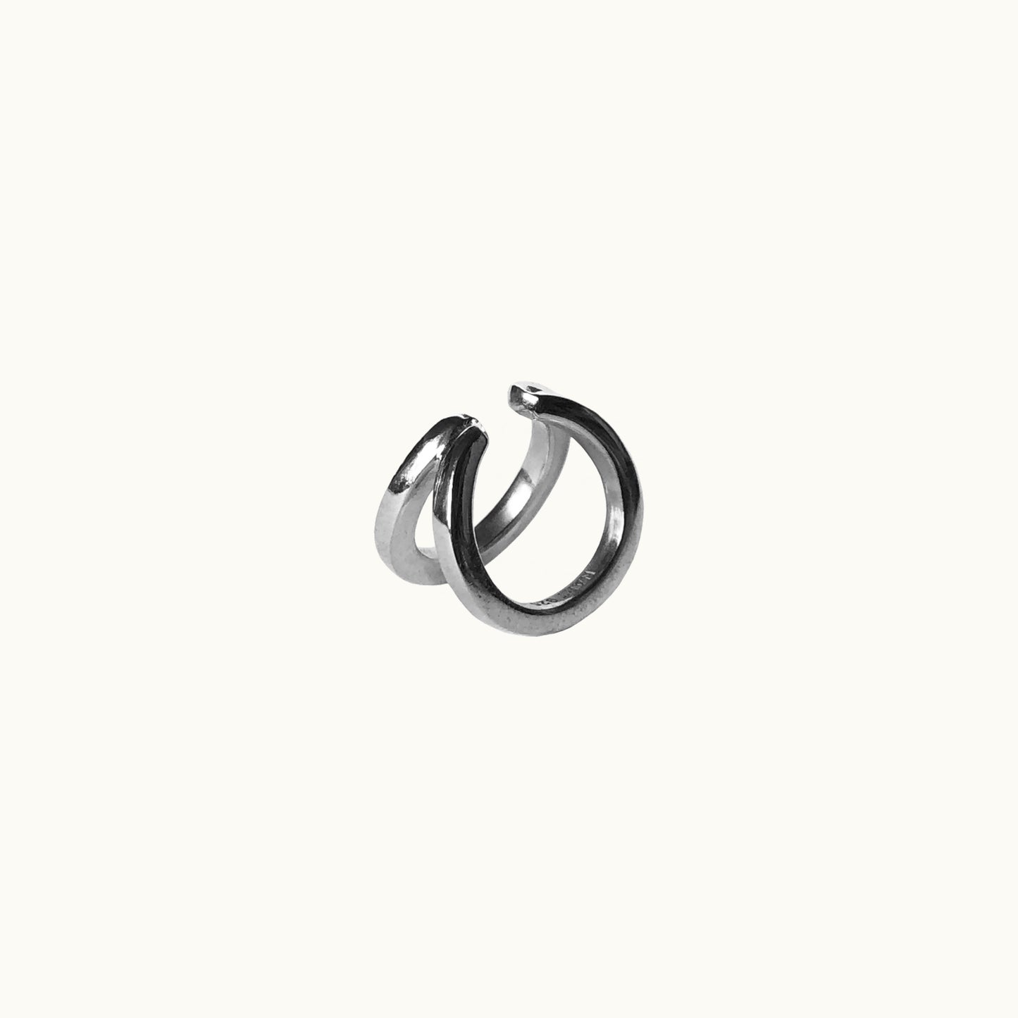 Earcuff 2C Mini - Banho de Platina