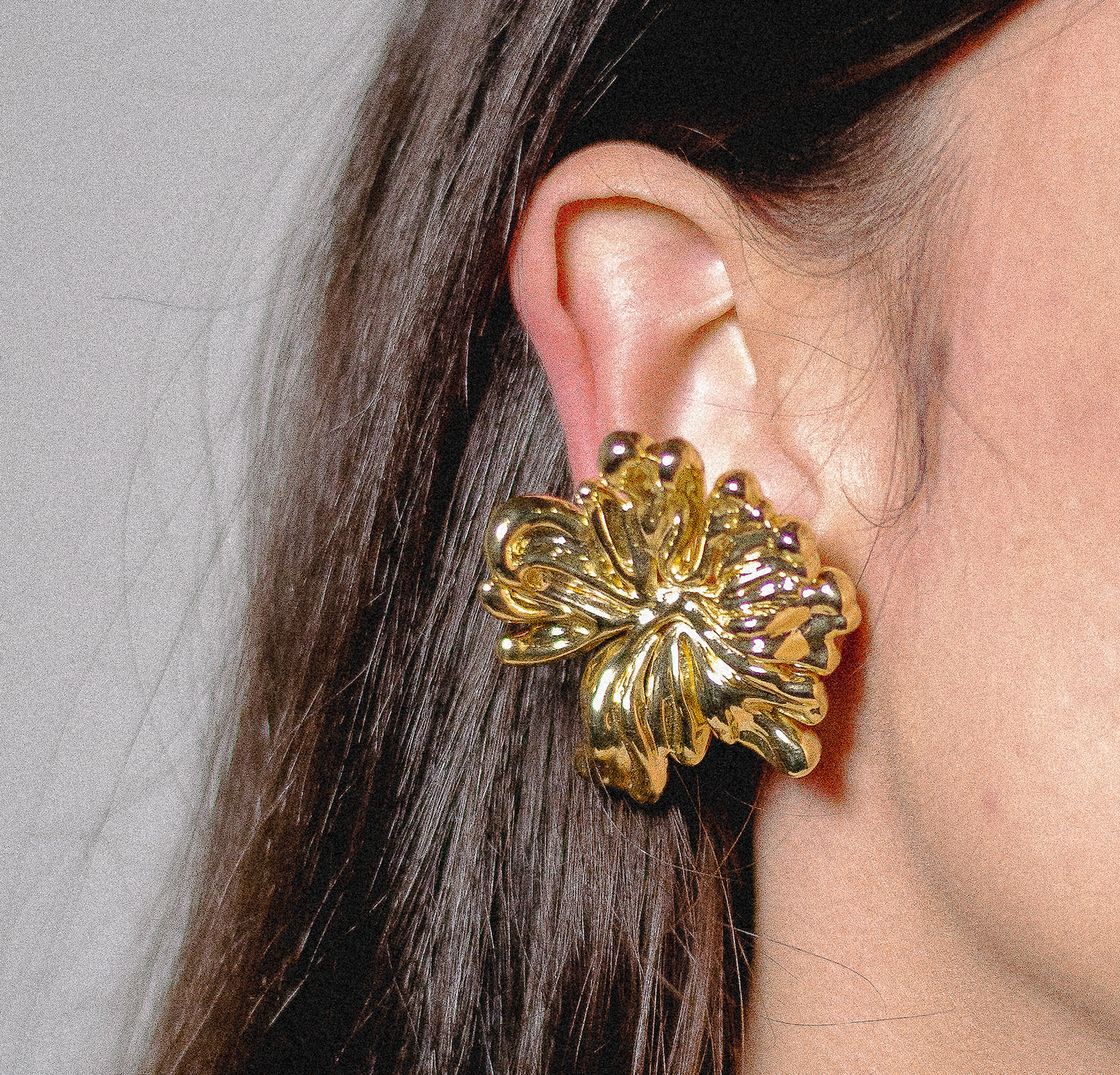 Earcuff Fiore - Banho de Ouro 18k