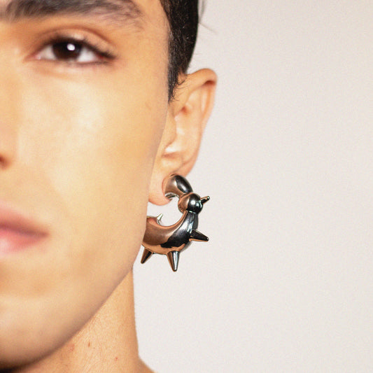 Brinco Punkemon - Banho de Platina