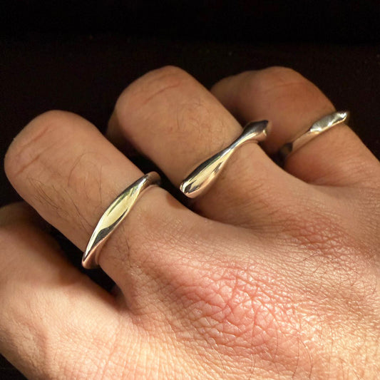 Anel Morphos 02 - Prata 925