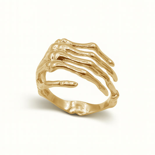 Anel Metacarpo - Banho de Ouro