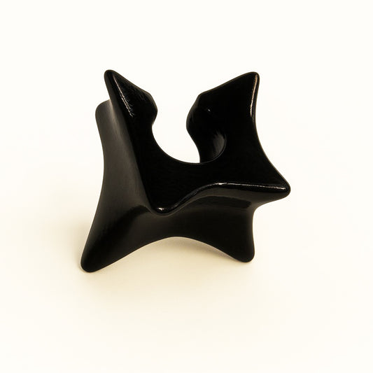 Earcuff Distort - Pintura Preta