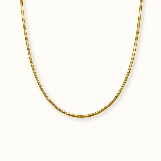 Corrente Rabo de Rato - Banho de Ouro