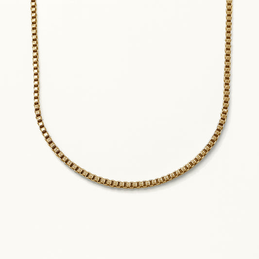 Corrente Veneziana - Banho de Ouro 18k