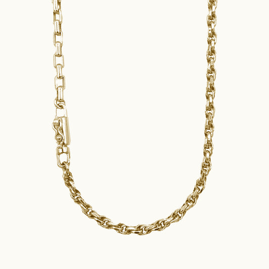 Corrente Híbrida 01 - Banho de Ouro