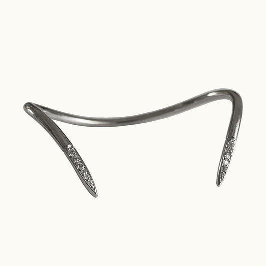 Bracelete Garras - Prata 925 + Diamante CVD