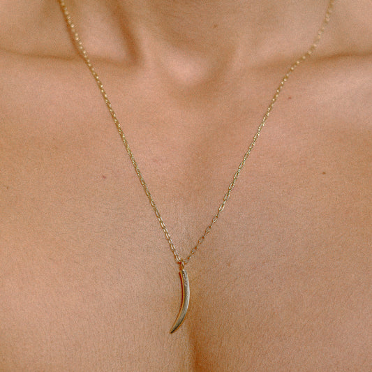 Colar Garras - Banho de Ouro 18k