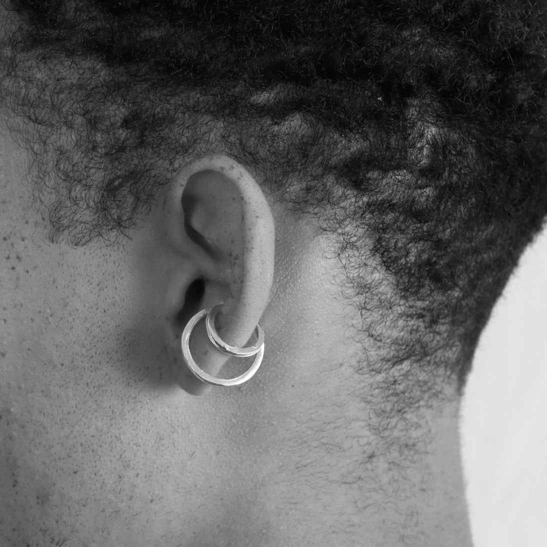Earcuff 2C - Banho de Platina