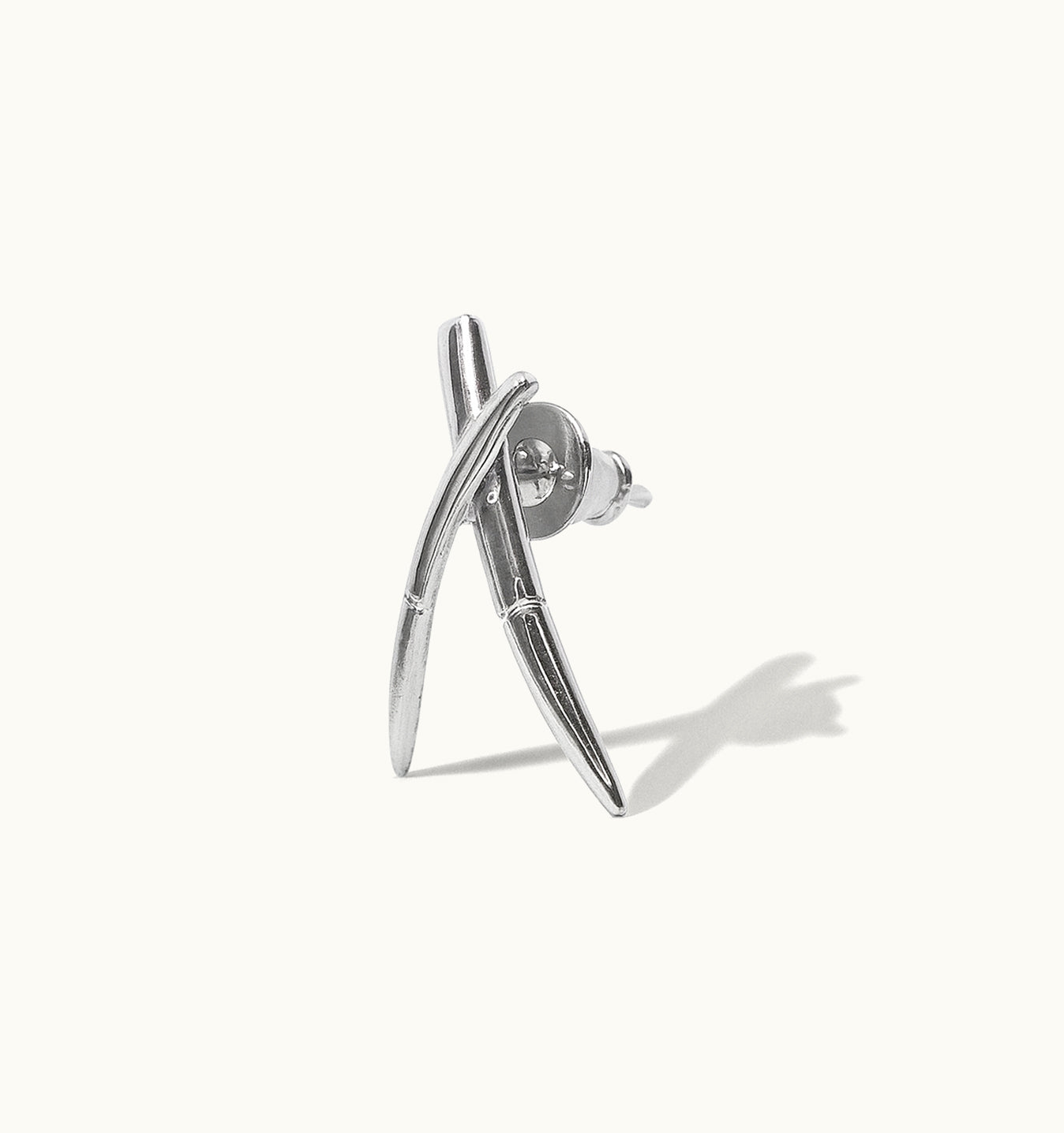 Brinco Garras Mini - Prata 925 (unitário)