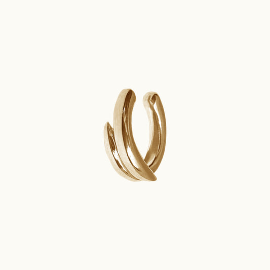 Earcuff Spin - Banho de Ouro 18k