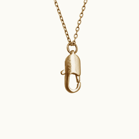 Colar Clasp - Banho de Ouro 18k