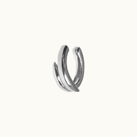 Earcuff Spin - Banho de Platina