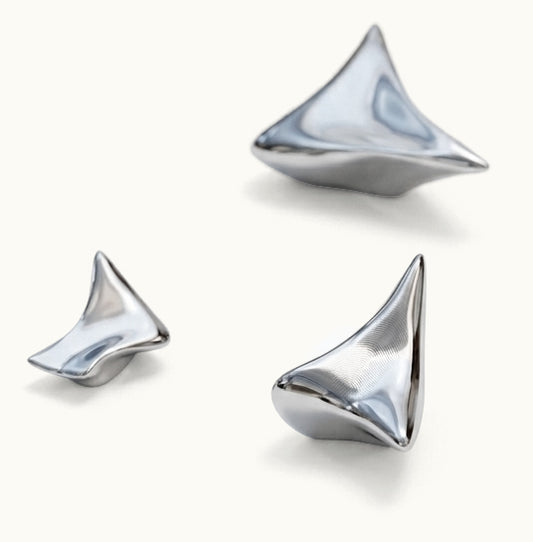 Trio de Pendurador Distort - Alumínio