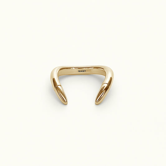 Anel Garras - Banho de Ouro