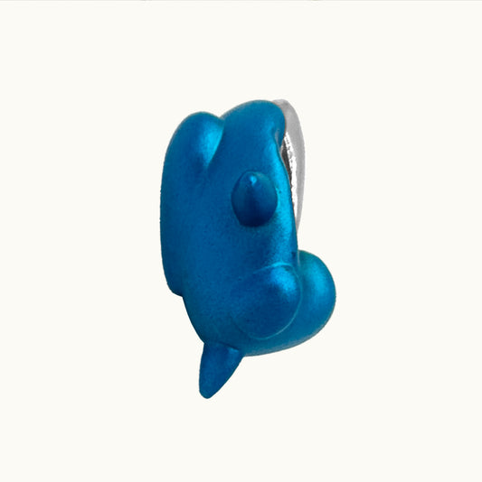Brinco Monstro - Azul Metálico
