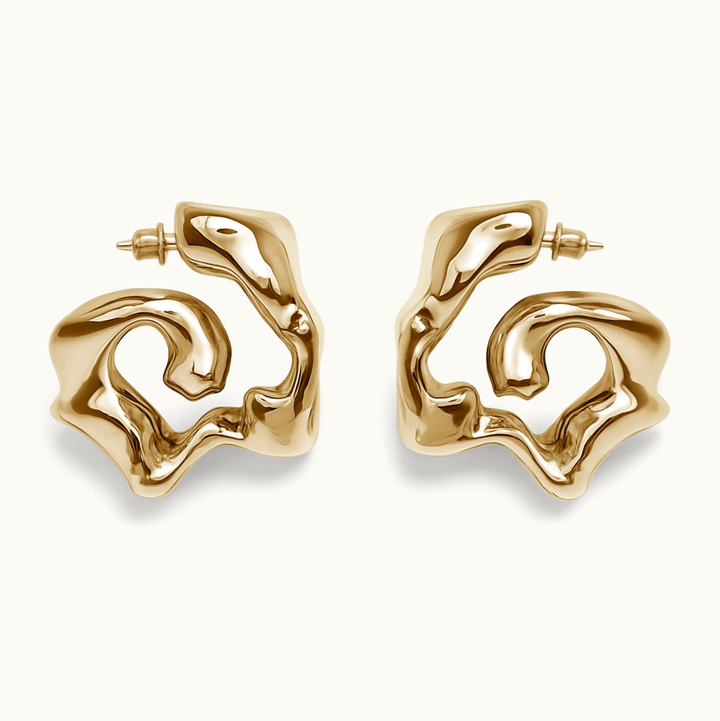 Brinco Strano - Banho de Ouro 18k