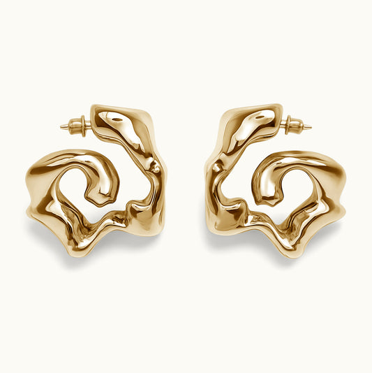 Brinco Strano - Banho de Ouro 18k