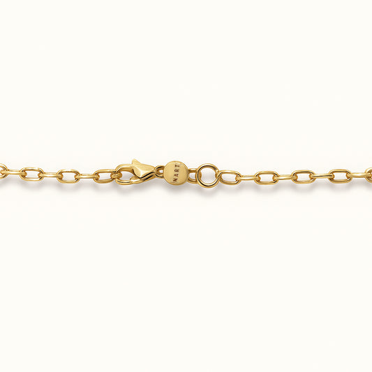 Corrente Cadeado - Banho de Ouro