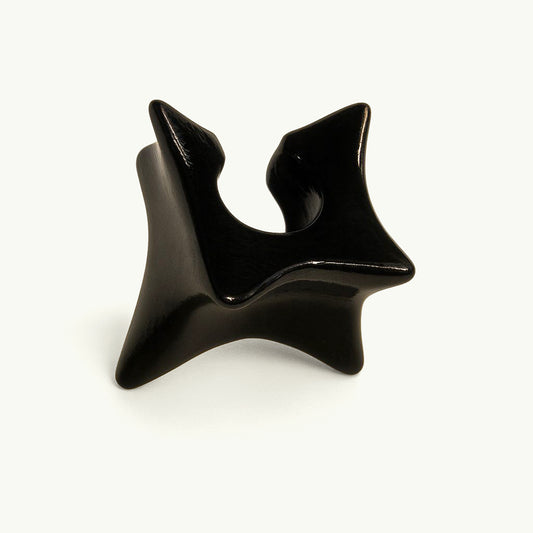 Earcuff Distort - Pintura Preta