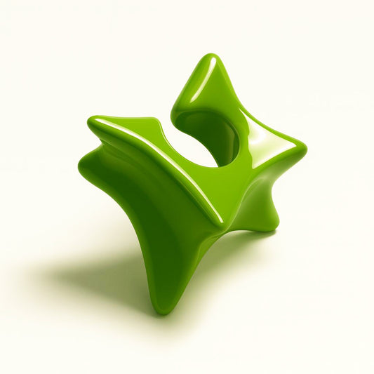 Earcuff Distort - Pintura Verde