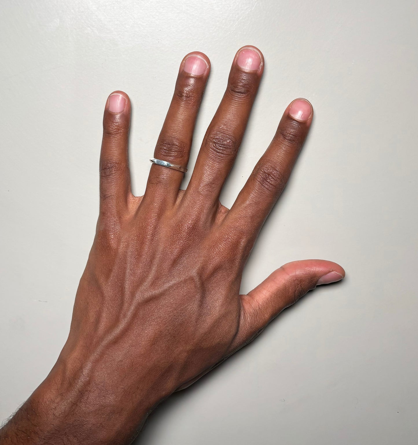 Anel Bevel - Prata 925