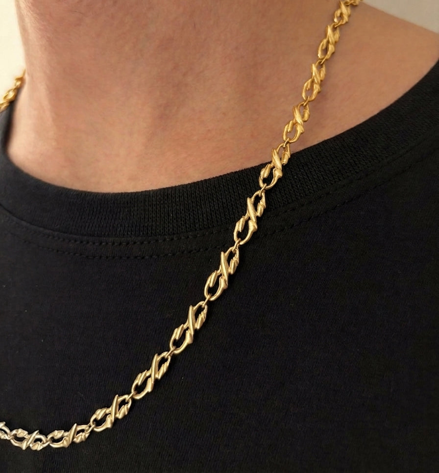 Colar 2000 -  Banho de Ouro 18k