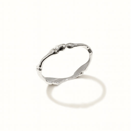 Anel Memento Mini - Banho de Platina